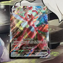 Scizor VMAX 119/189 - Pokemon TCG - Darkness Ablaze Ultra Rare Full Art Holo - Image 3