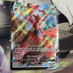 Scizor VMAX 119/189 - Pokemon TCG - Darkness Ablaze Ultra Rare Full Art Holo - Image 5