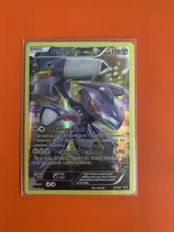 Genesect XY119 Full Art Holo Black Star Promo Pokemon Trading Card - NM - Image 1