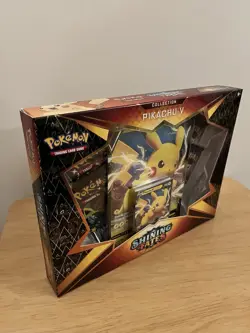 ✅POKEMON: 1X Shining Fates Pikachu V Collection Box NEW FACTORY SEALED - Image 4