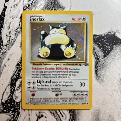 Snorlax 11/64 Jungle Holo Dutch Language Pokemon - Image 1
