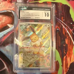 2025 Pokemon Eevee 173 SV Promo Holo Scarlet & Violet CGC 10 Gem Mint - Image 1