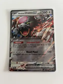Bloodmoon Ursaluna ex 141/167 Double Rare Holo Near Mint Twilight Masquerade - Image 1