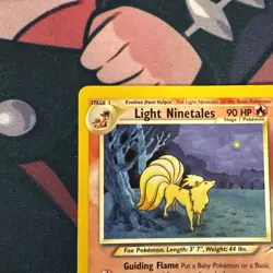 Light Ninetales 50/105 - Neo Destiny Set - Pokemon Vintage WOTC DMG - Image 2