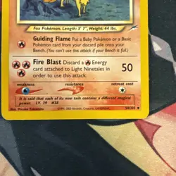 Light Ninetales 50/105 - Neo Destiny Set - Pokemon Vintage WOTC DMG - Image 5