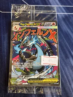 (SEALED) Mega Charizard X ex MEP 23 & Oricorio MEP 24 SIR, Pokemon TCG UPC Promo - Image 1