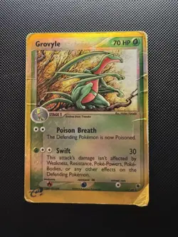 Pokemon TCG - Grovyle #31/109 Ruby and Sapphire - Reverse Holo- English - DMG - Image 1