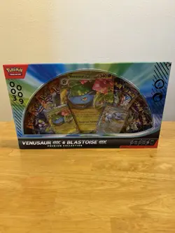 Pokemon TCG Venusaur Ex & Blastoise Ex Premium Collection Box SEALED - Image 1