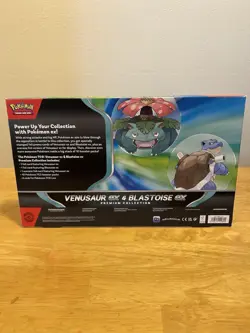 Pokemon TCG Venusaur Ex & Blastoise Ex Premium Collection Box SEALED - Image 3