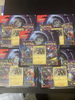5-NEW Pokemon Mega Evolution & Phantasmal Flames 2-Pack Blister Sealed - Raikou - Image 1