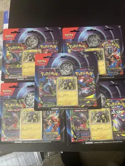 5-NEW Pokemon Mega Evolution & Phantasmal Flames 2-Pack Blister Sealed - Raikou - Image 2