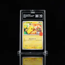 2025 Pokemon Japanese McDonald's Collection Pikachu Graded TAG 10 **READ** - Image 1