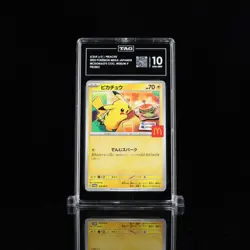 2025 Pokemon Japanese McDonald's Collection Pikachu Graded TAG 10 **READ** - Image 5