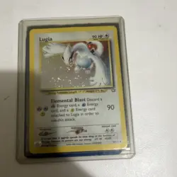 Vintage Pokemon Lugia 9/111 Holo Neo Genesis 2000 WOTC Rare Collectible - Image 2