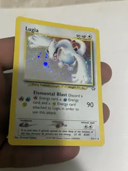Vintage Pokemon Lugia 9/111 Holo Neo Genesis 2000 WOTC Rare Collectible - Image 5