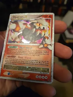 Pokemon Heatran LV X DP31 Holo Promo MP - Image 3