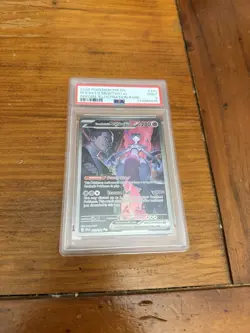 2025 POKEMON DRI EN-DESTINED RIVALS #231 TEAM ROCKET'S MEWTWO EX PSA 9 - Image 1