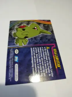 Mint pokemon topps johto league champions #246 Larvitar - Blue Logo Rare - 2001 - Image 4