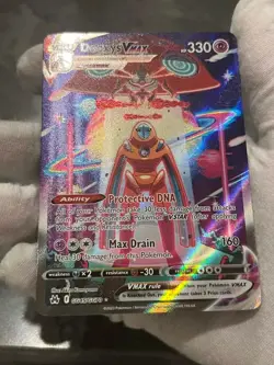Pokemon TCG Deoxys VMAX GG45/GG70 Crown Zenith Galarian Gallery Holo NM- - Image 4
