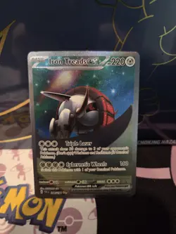 Pokemon Iron Treads ex 248/198 Special Illustration Rare SIR Scarlet & Violet NM - Image 1