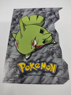 MINT Topps 2001 Pokemon Johto League Champions Larvitar Die Cut #16 - Image 1