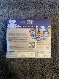 Pokemon Chilling Reign Sword & Shield Elite Trainer Box Sealed - Image 3