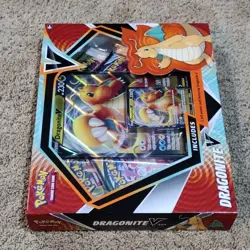 Pokemon Dragonite v Collection Box Evolving Skies Pack - Image 2