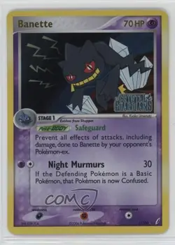 Banette Reverse Foil Pokemon EX Crystal Guardians #1 2006 - Image 1