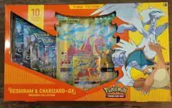Pokemon TCG Reshiram Charizard-GX Tag Team Premium Collection Box - Image 1
