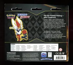 Pokemon Crown Zenith Cinderace Pin Collection 3 Pack Blister NEW/SEALED - Image 2