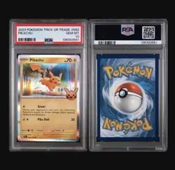 2023 Pokemon Trick or Trade Pikachu #062 PSA 10 Gem Mint - Image 1