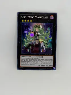 Yugioh Card Alchemic Magician REDU-EN047 SUPER RARE - NM - Image 1