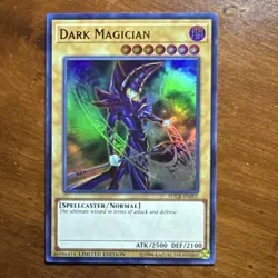Yu-Gi-Oh! Dark Magician YUCB-EN001 Collector's Boxes Ultra Rare Holo Spellcaster - Image 1