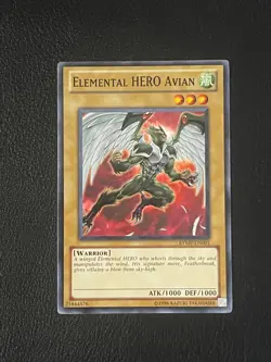 Elemental HERO Avian Common Unlimited RYMP-EN001 NM - Image 1