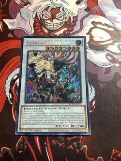 Yugioh! Ecclesia and the Dark Dragon Secret Rare Burst Protocol BPRO-EN041 NM - Image 1