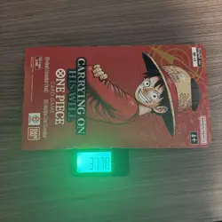 One Piece OP-13 CARRYING ON HIS WILL Sleeved Booster Pack - Heavy - 37.78g - Image 1