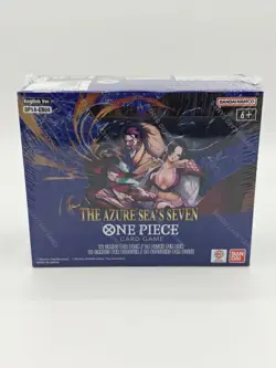 One Piece TCG OP-14 The Azure Sea's Seven Booster Box (New & Sealed) - Image 1