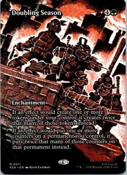 Doubling Season (Borderless) M Teenage Mutant Ninja Turtles Source Material 11 N - Image 1