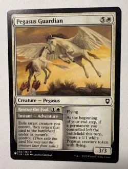 MTG Magic the Gathering Pegasus Guardian (CLB-36/3167) The List NM - Image 1
