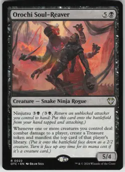Magic the Gathering TCG Orochi Soul-Reaver R Commander: Outlaws of Thunder Junct - Image 1