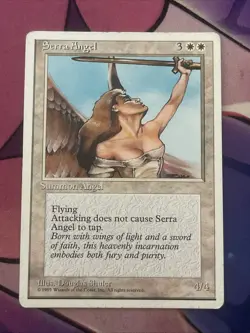 Serra Angel MTG Core Set 4th Edition Regular - Image 1