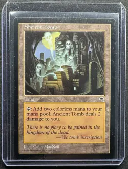 Rare Ancient Tomb Tempest Magic: The Gathering Near Mint NM Condition MTG - Image 3