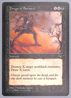 Dregs of Sorrow - 131 - Tempest (TMP) MTG - Image 1