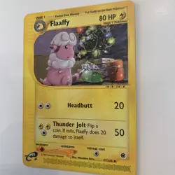 LP Flaaffy Pokemon Card 77/165 Expedition Base Christmas Tree 2002 Pokemon - Image 4