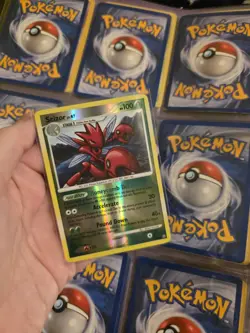 Pokemon Scisor 25/100 Reverse Holo Rare * Stormfront Diamond & Pearl - Image 1