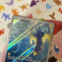Wattrel 178/167 Illustration Rare Twilight Masquerade Pokemon TCG NM - Image 3
