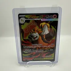 Mega Camerupt ex 156/132 Ultra Rare Mega Evolution Pokemon TCG - Image 1