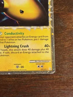 Ampharos Prime 105/123 HeartGold SoulSilver Holo Pokemon Card - Image 4