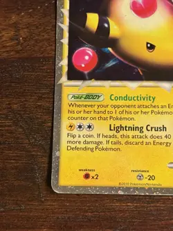 Ampharos Prime 105/123 HeartGold SoulSilver Holo Pokemon Card - Image 5