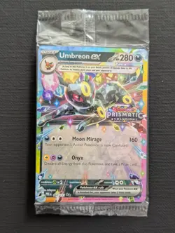 Pokemon Umbreon ex Prismatic Evolutions Promo Holo 060/131 SEALED - Image 1